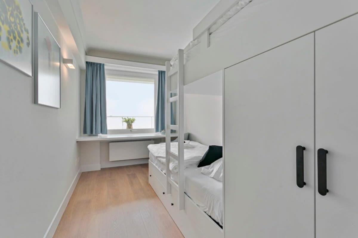 קנוקה-הייסט Huswell - Panoramic Seaview Apartment In 'T Zoute מראה חיצוני תמונה