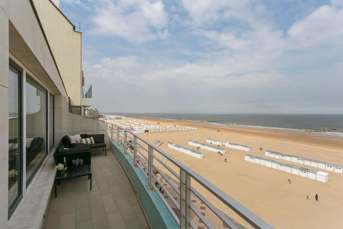 קנוקה-הייסט Huswell - Panoramic Seaview Apartment In 'T Zoute מראה חיצוני תמונה